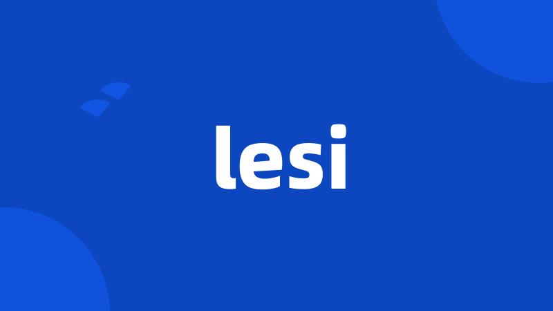 lesi