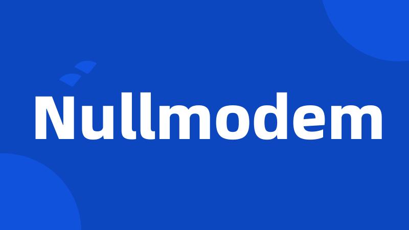 Nullmodem