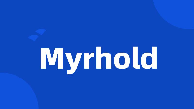 Myrhold