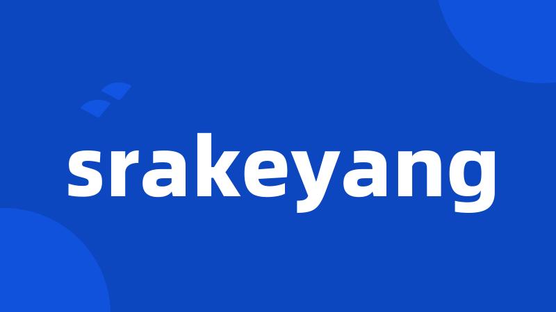 srakeyang