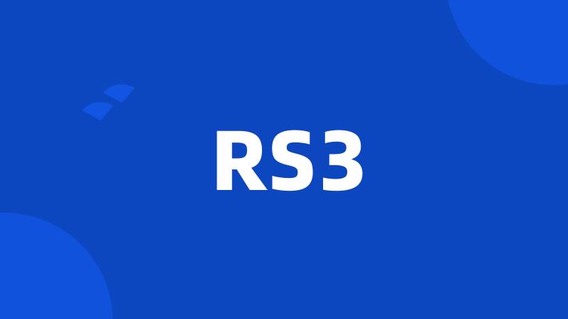 RS3