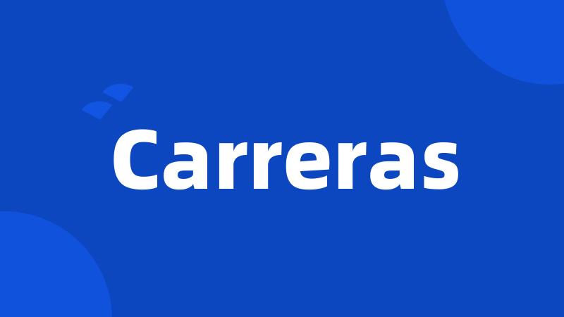 Carreras