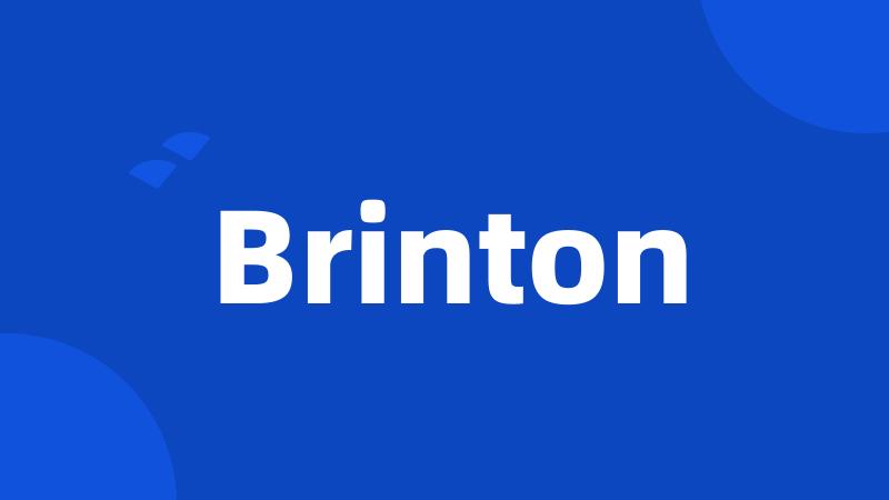 Brinton