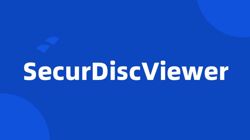 SecurDiscViewer