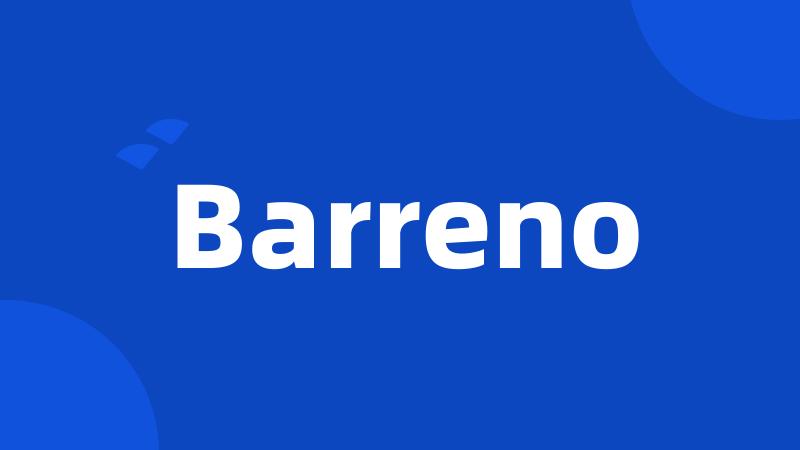 Barreno