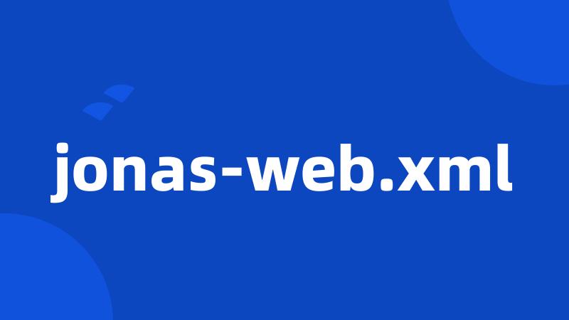 jonas-web.xml