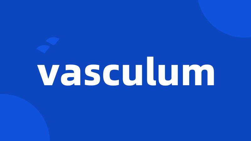 vasculum