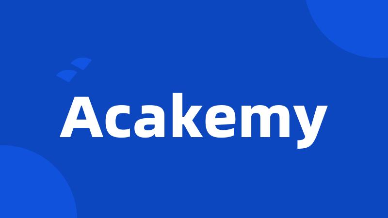 Acakemy