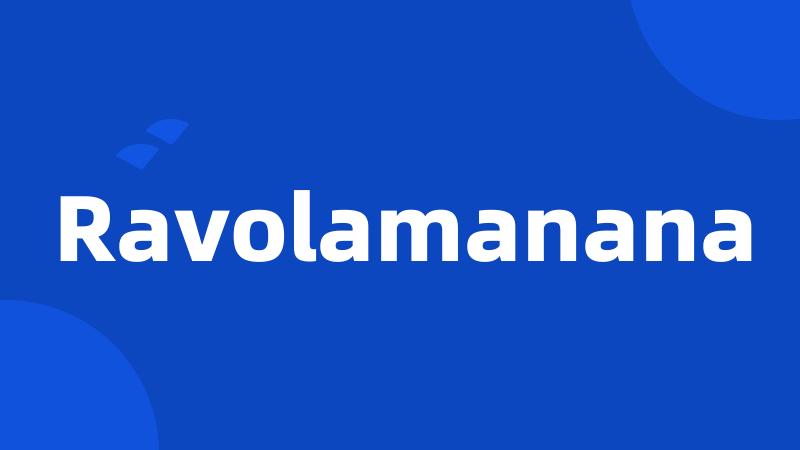 Ravolamanana