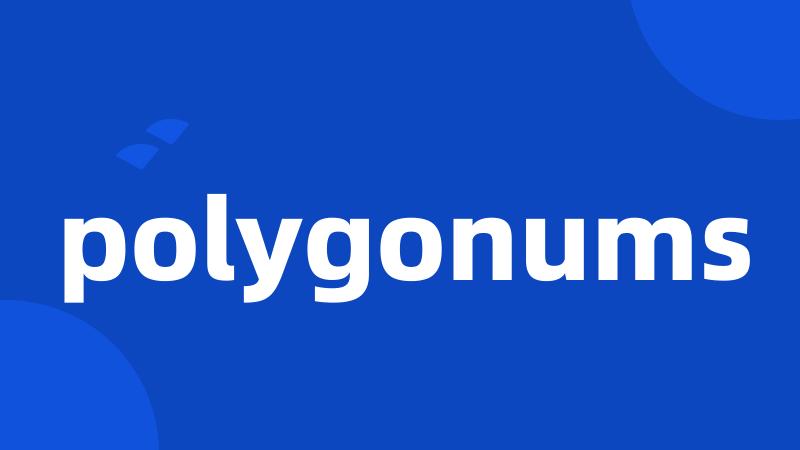 polygonums