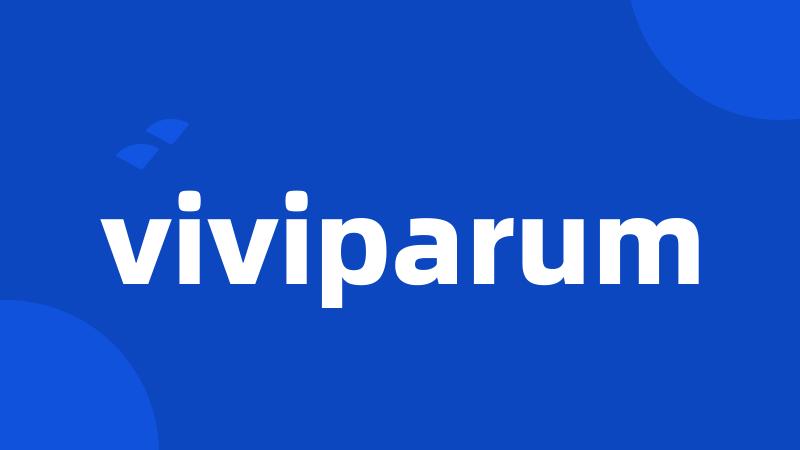 viviparum