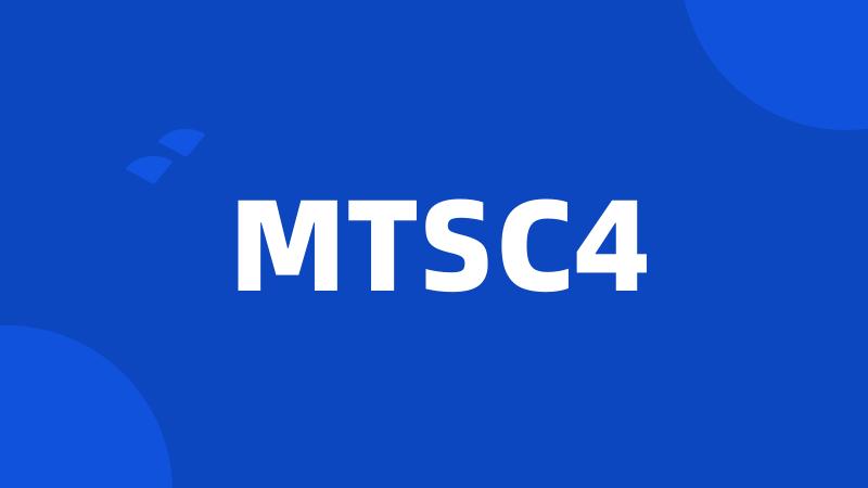 MTSC4