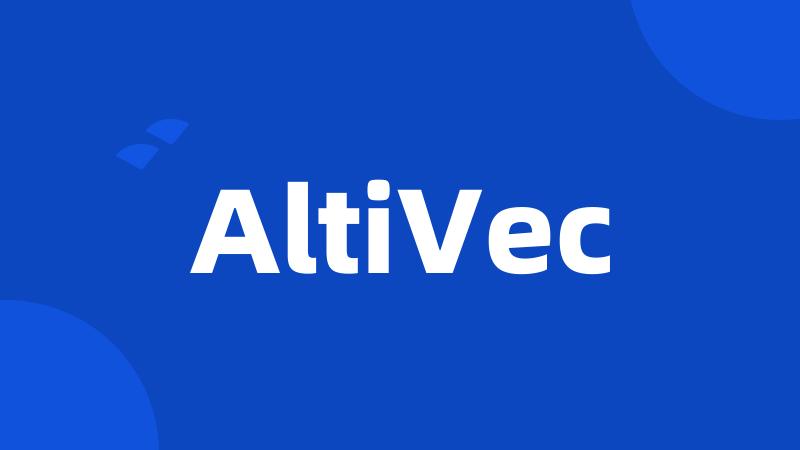 AltiVec