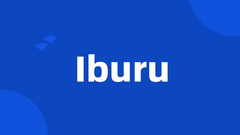 Iburu