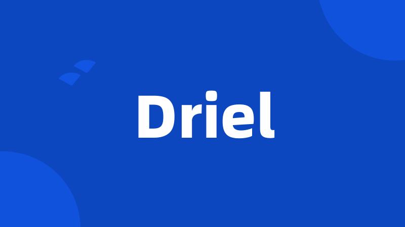 Driel