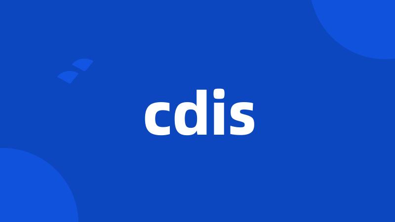 cdis