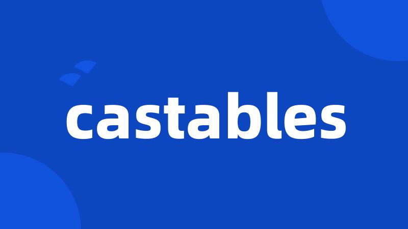 castables