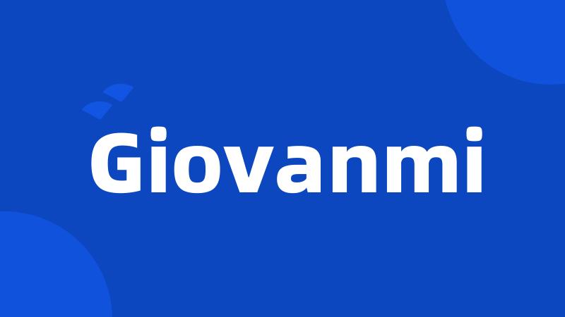 Giovanmi