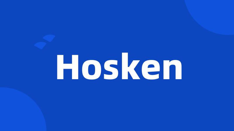 Hosken