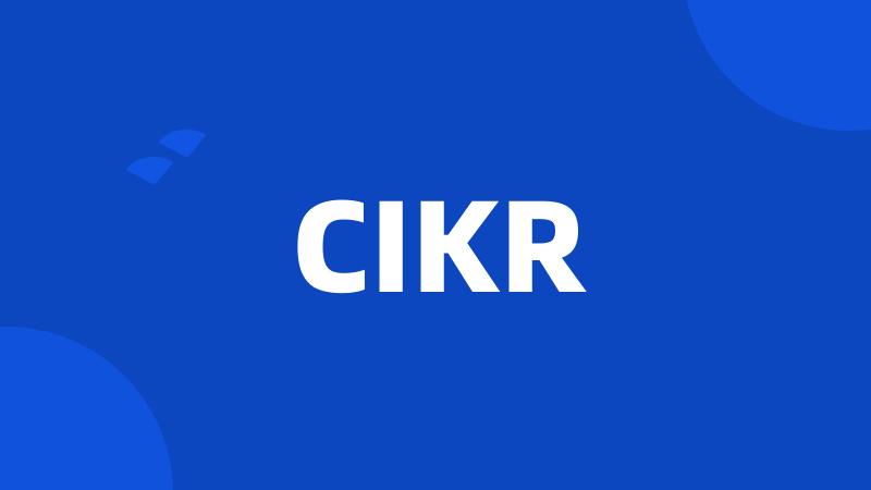 CIKR