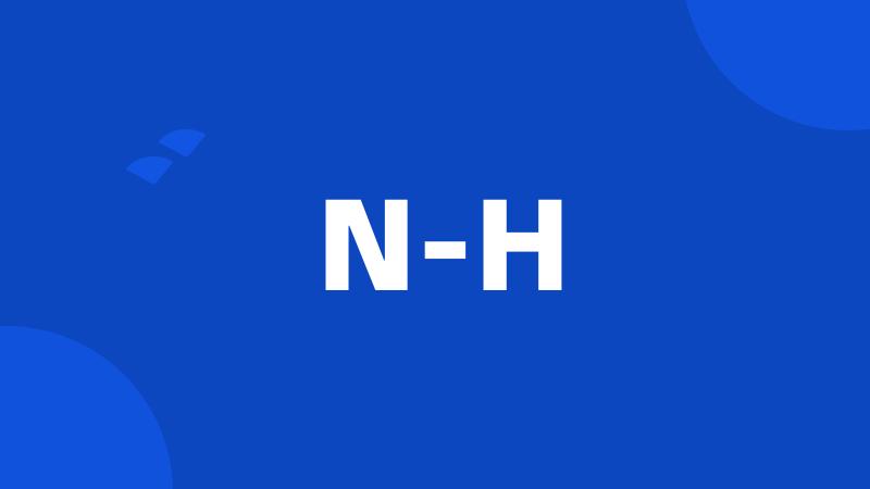 N-H