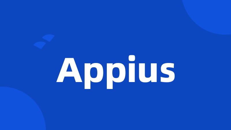 Appius