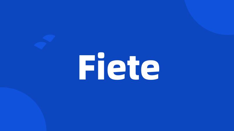 Fiete