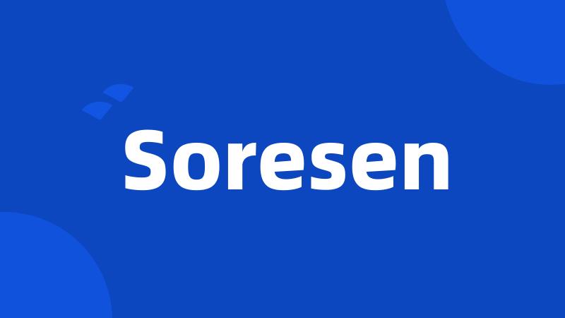 Soresen