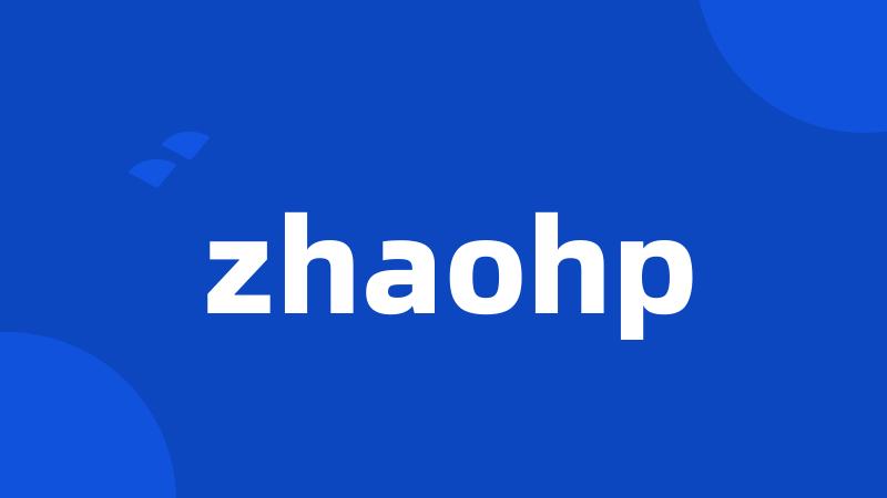 zhaohp