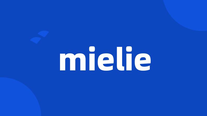 mielie