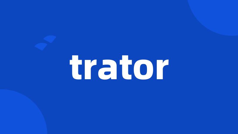 trator