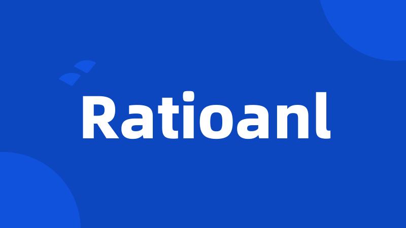 Ratioanl