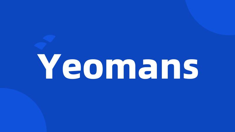 Yeomans