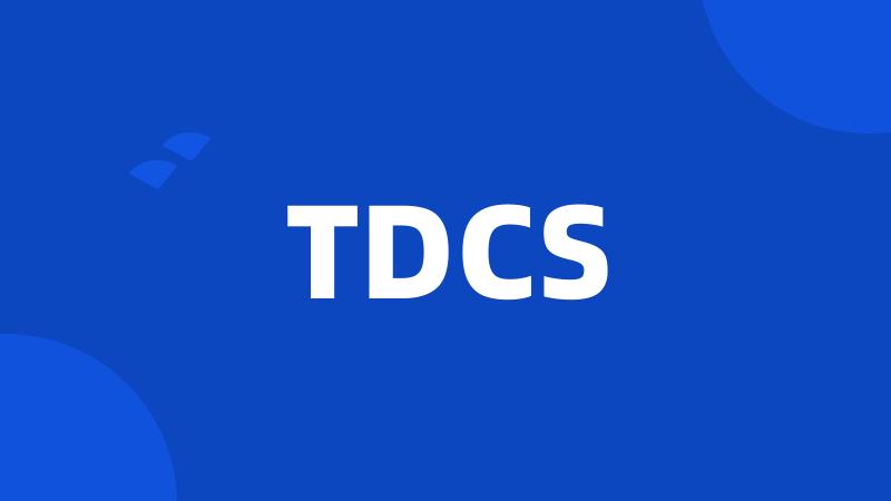 TDCS