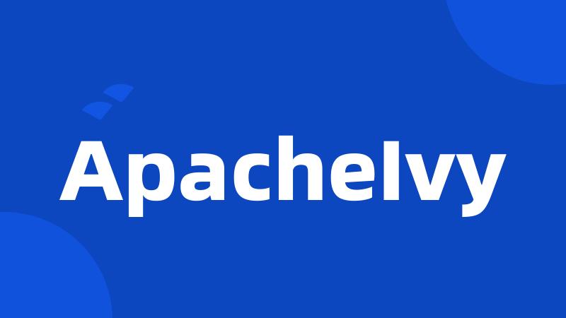 ApacheIvy