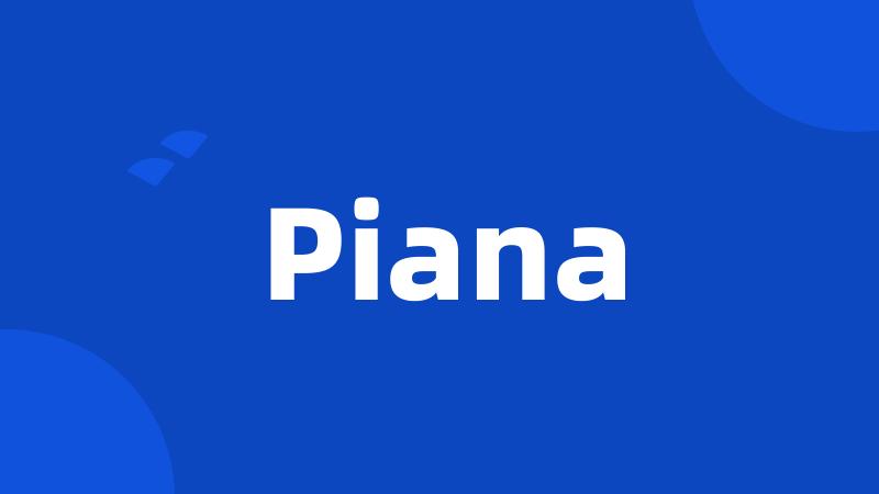 Piana