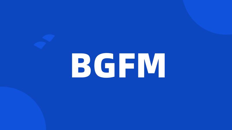 BGFM