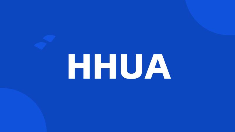 HHUA