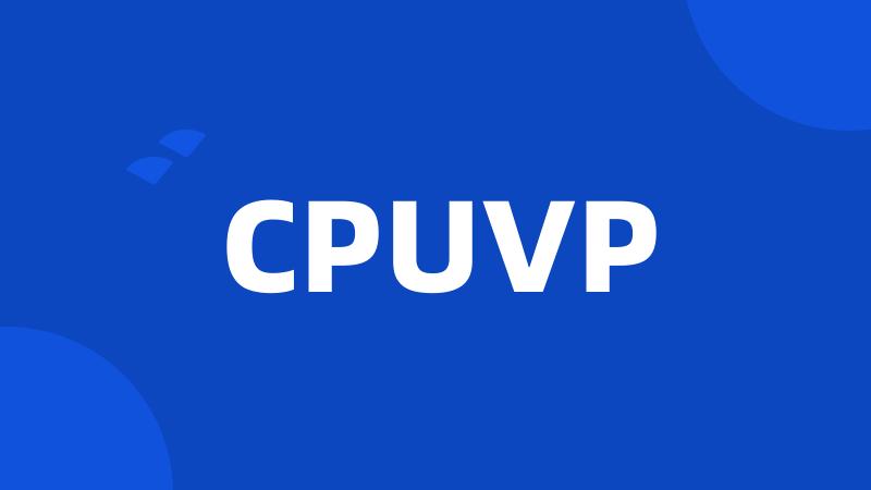 CPUVP