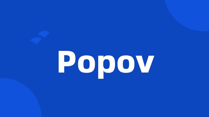 Popov