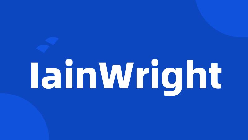 IainWright