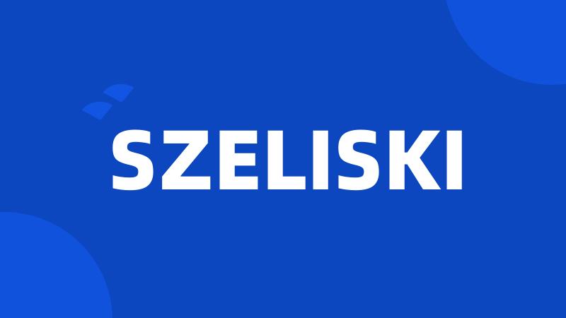 SZELISKI