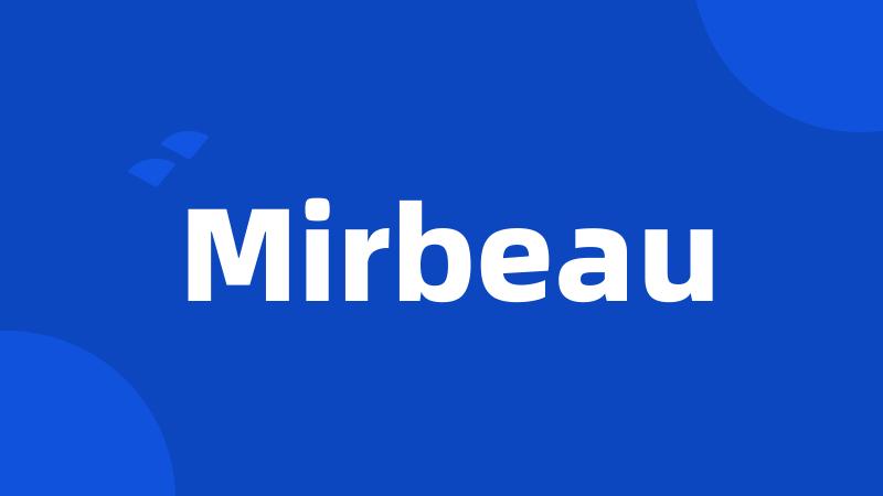 Mirbeau