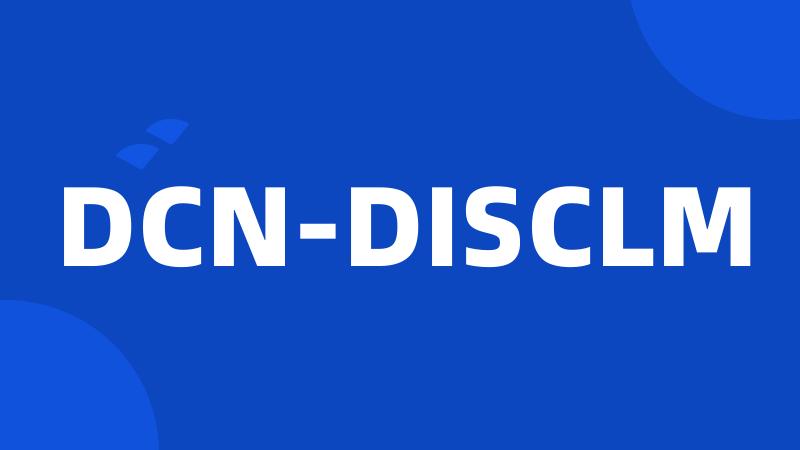 DCN-DISCLM