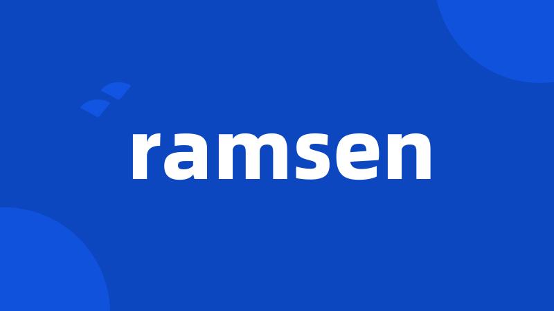 ramsen