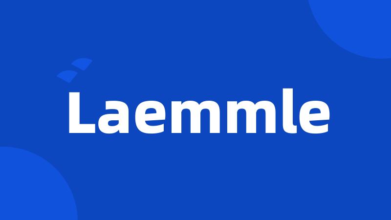 Laemmle