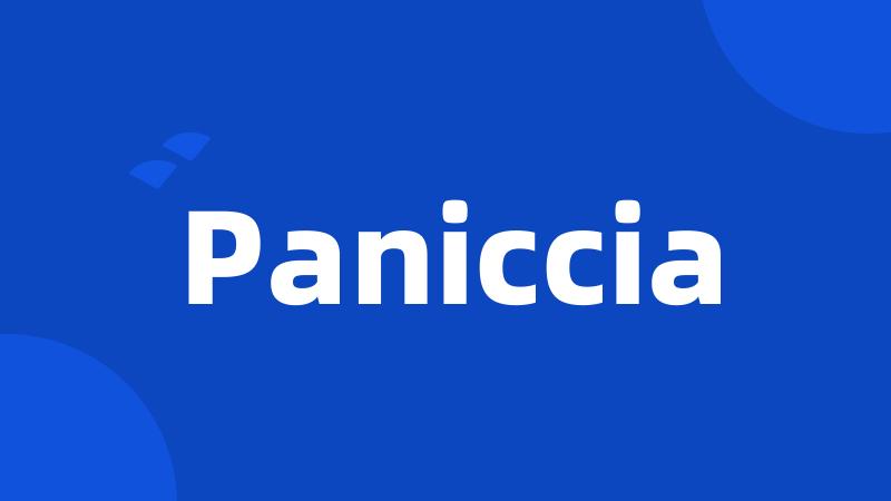 Paniccia