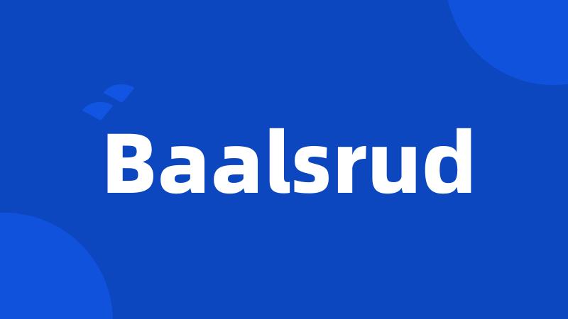 Baalsrud