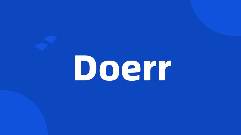 Doerr