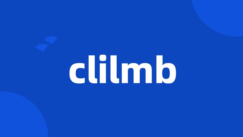 clilmb